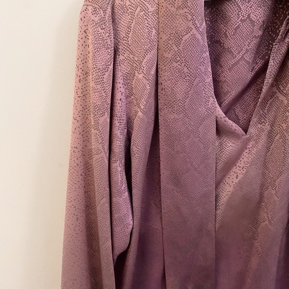 Vintage Silk Saint Laurent Tie Top - Picture 8 of 8